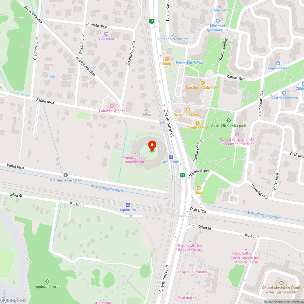 Graffitik várón bejelentés helye