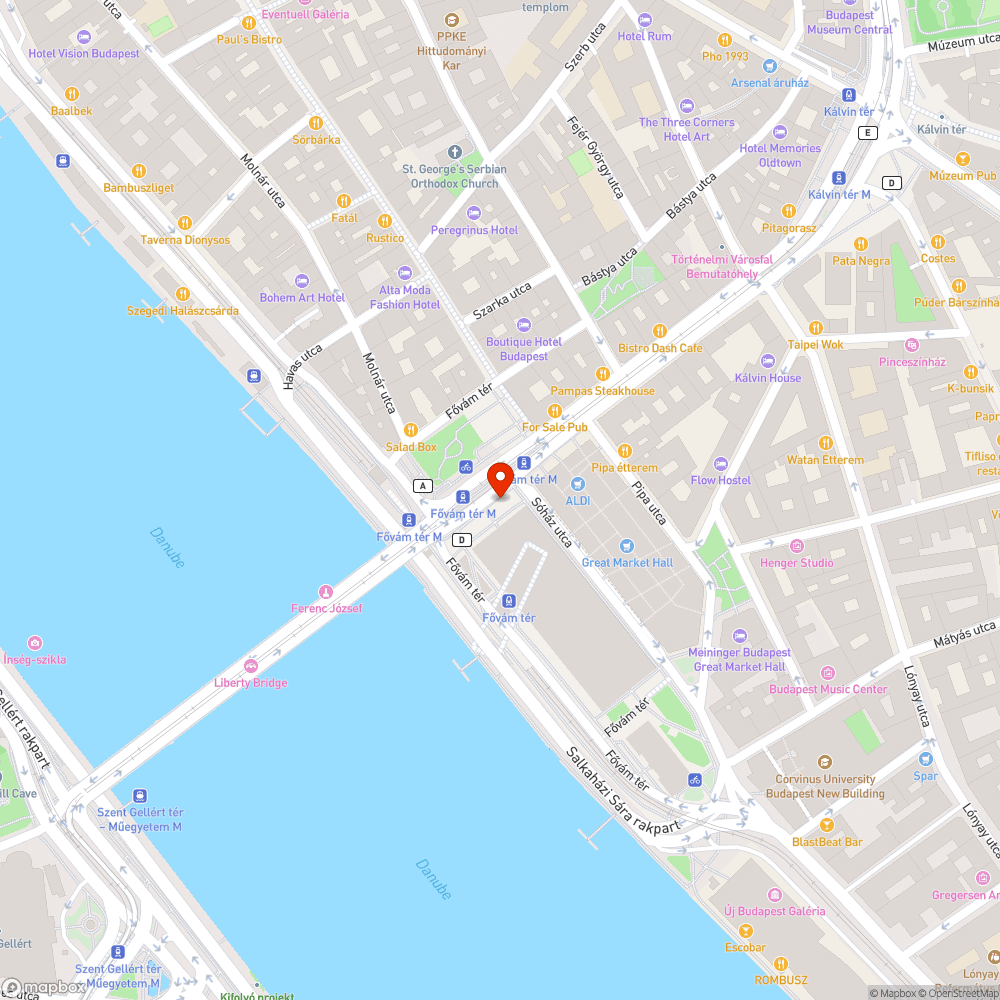 Kerékpár roncs a Közgáz épülete előtt bejelentés helye