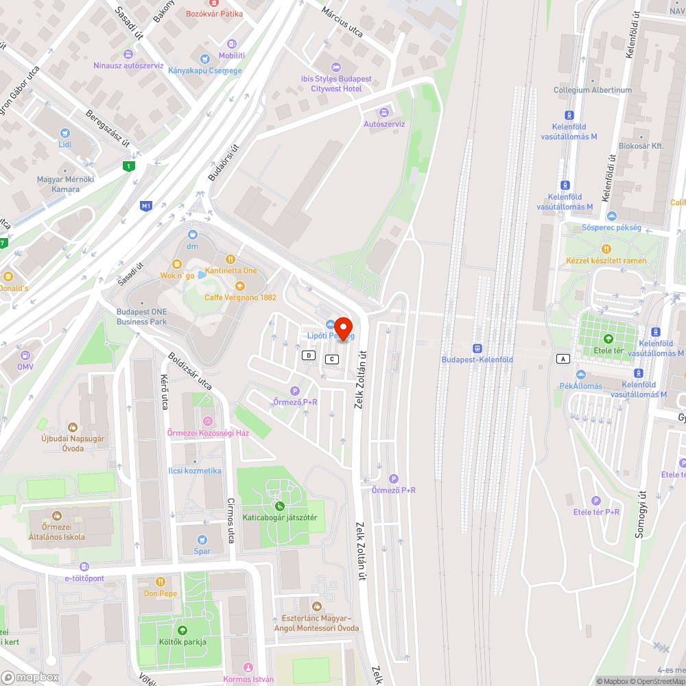 Szemét Őrmezőn bejelentés helye