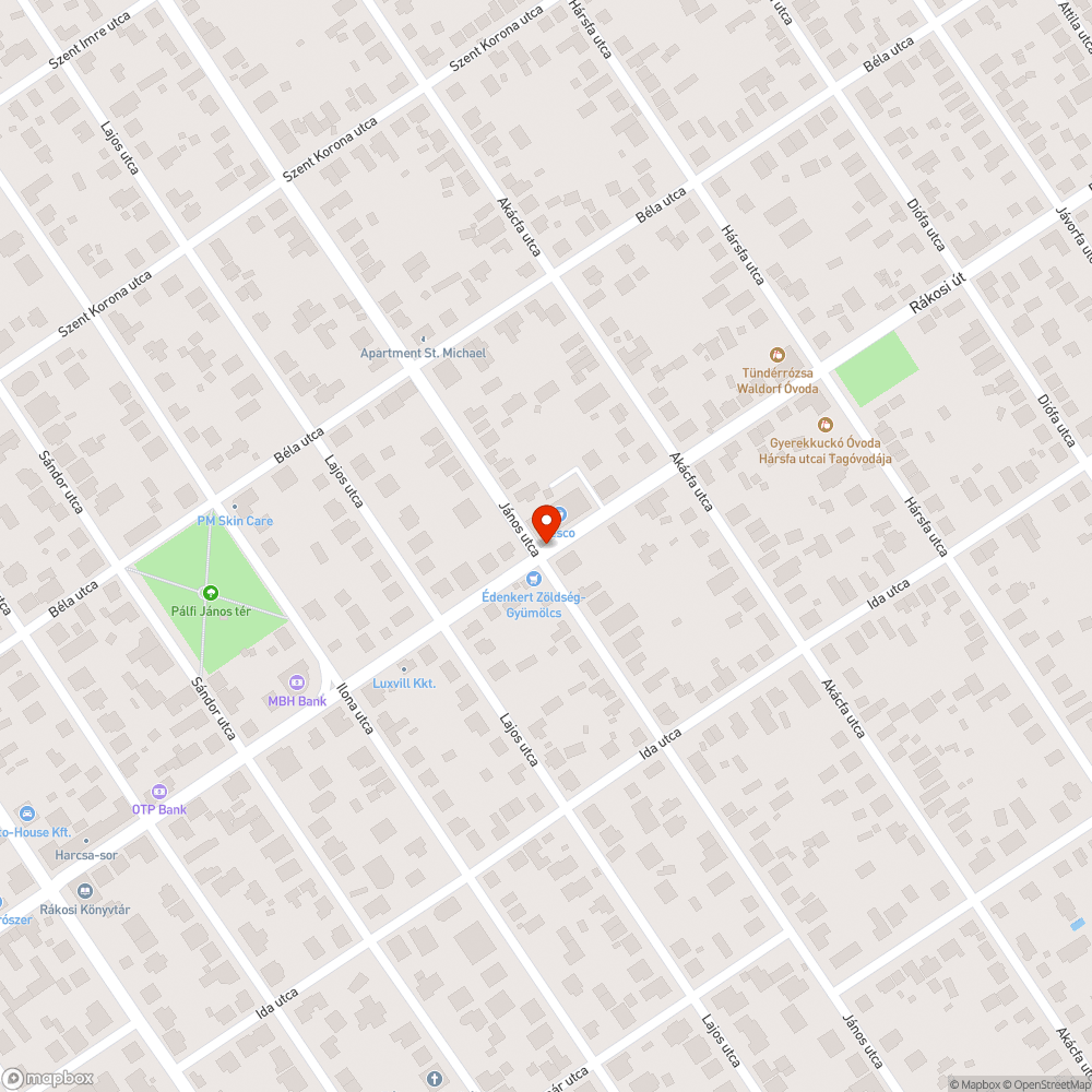 Velencei állapotok a Rákosi úton bejelentés helye