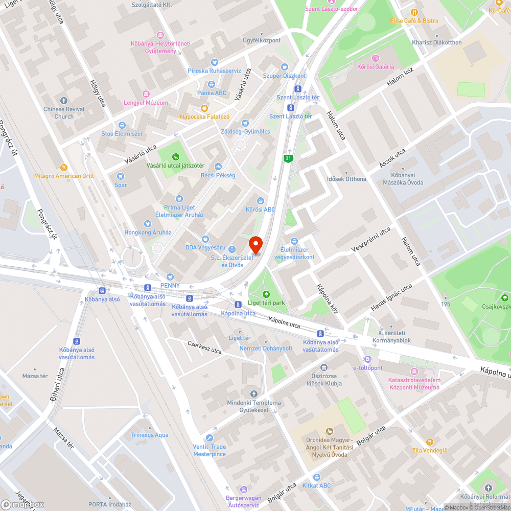 Budapest Kőrösi Csoma Sándor út 1- a közvilágítás szünetel. bejelentés helye