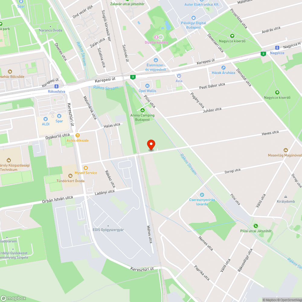 Csatorna elvezetési probléma bejelentés helye