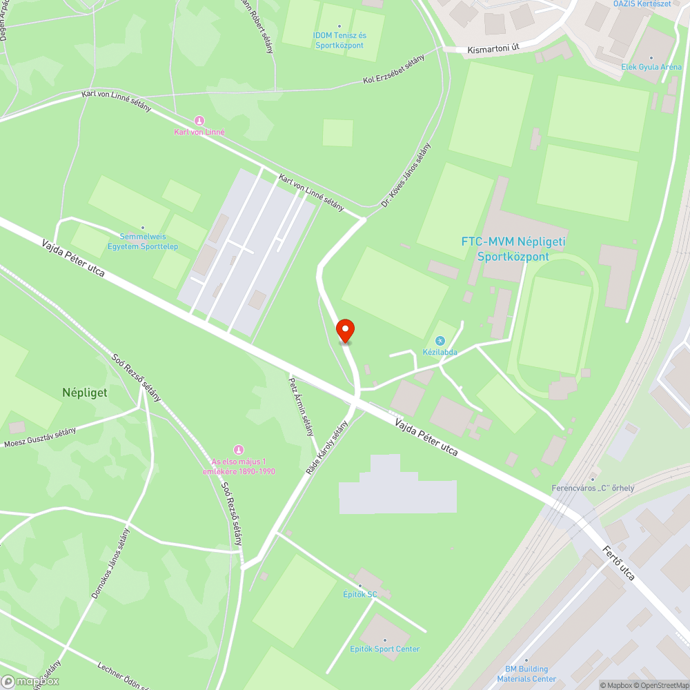 Új záróvonal bejelentés helye