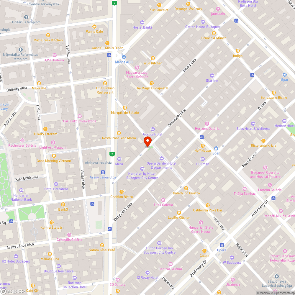 Elbarikádozott járda bejelentés helye