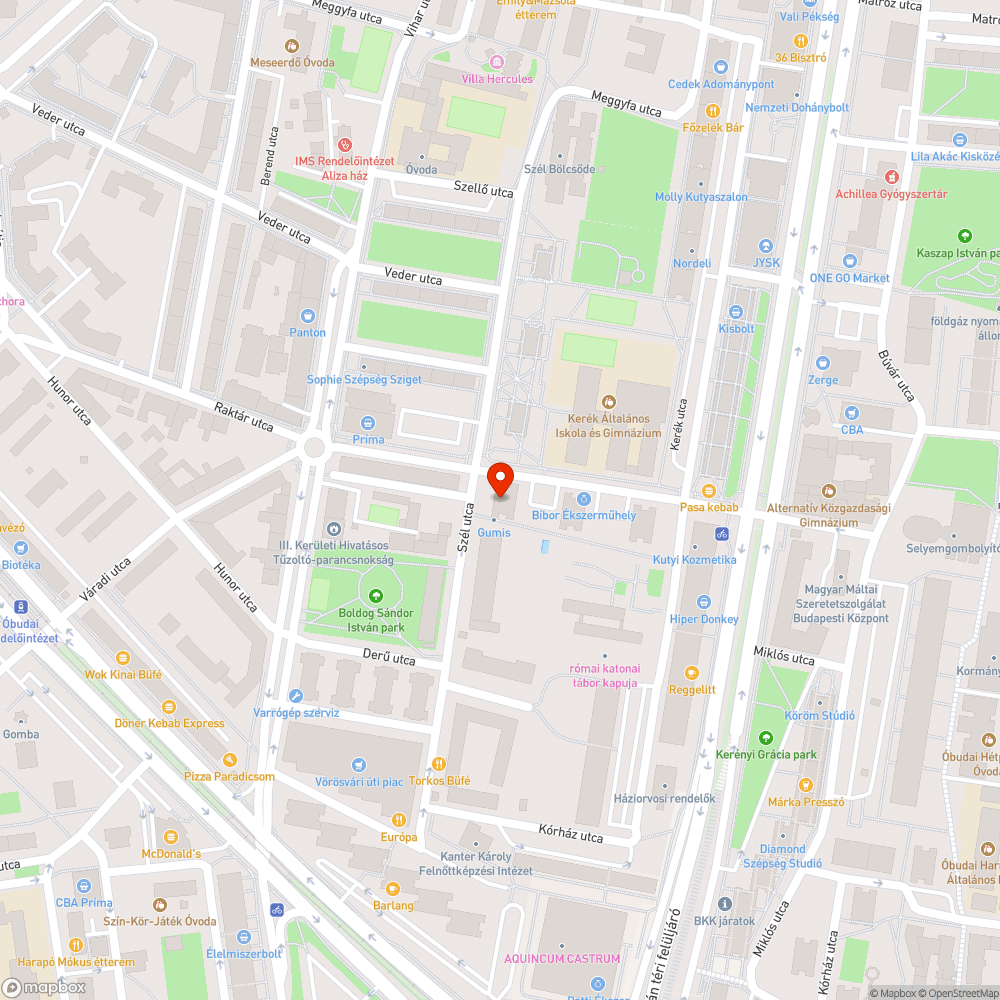 Karambolos autó szabálytalanul parkol a járdán bejelentés helye