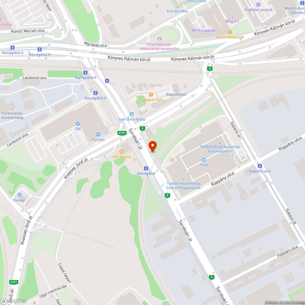 Eldugult, kátyús víznyelő bejelentés helye