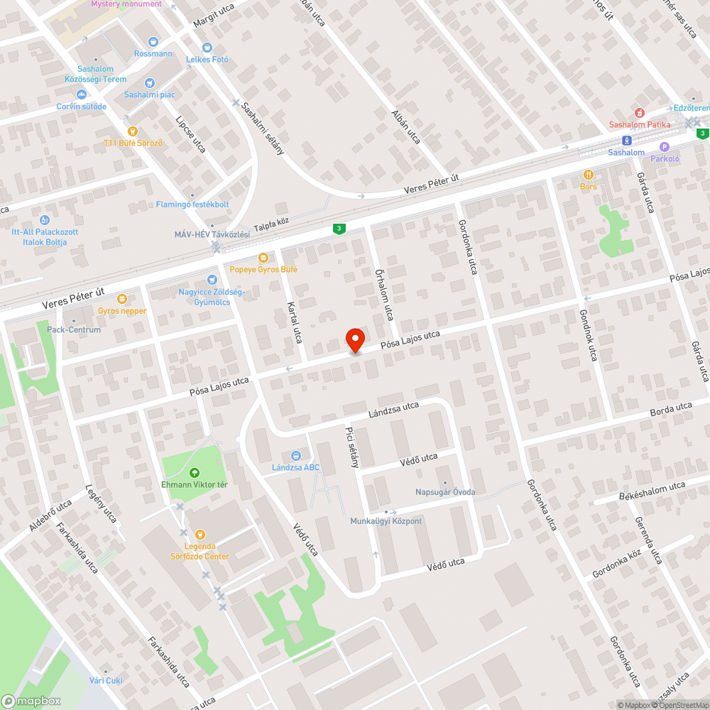 Beszakadt a járda bejelentés helye