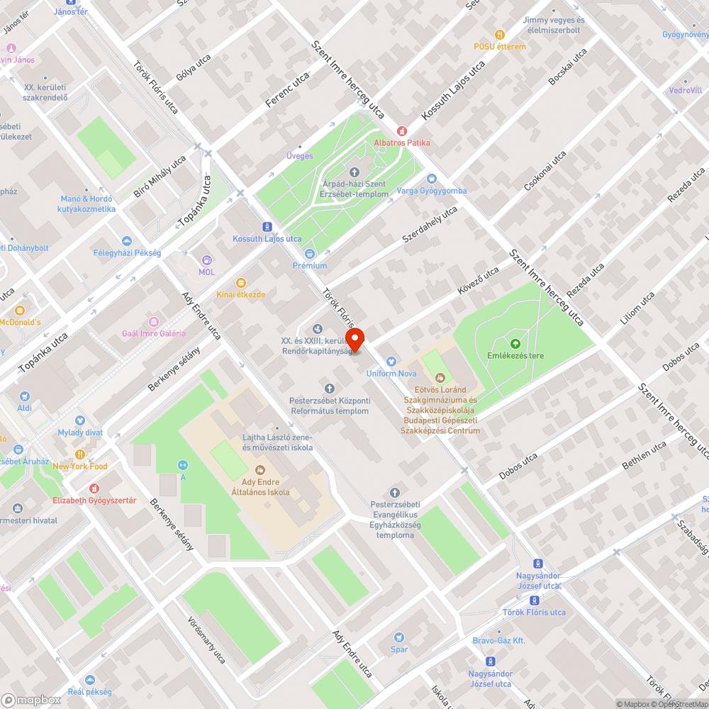 Veszélyes kátyú, kiálló vasakkal bejelentés helye