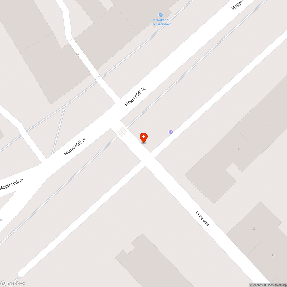 Kátyú bejelentés helye