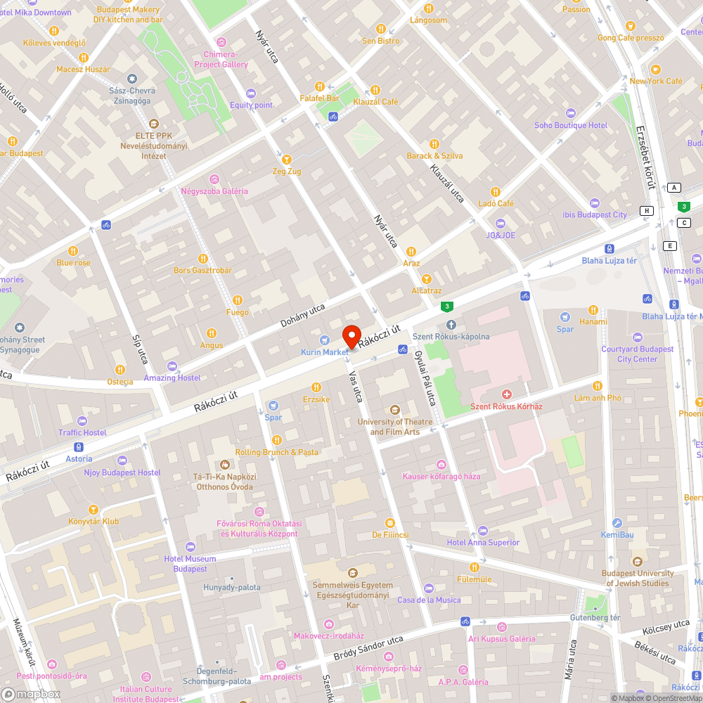 életveszély bejelentés helye