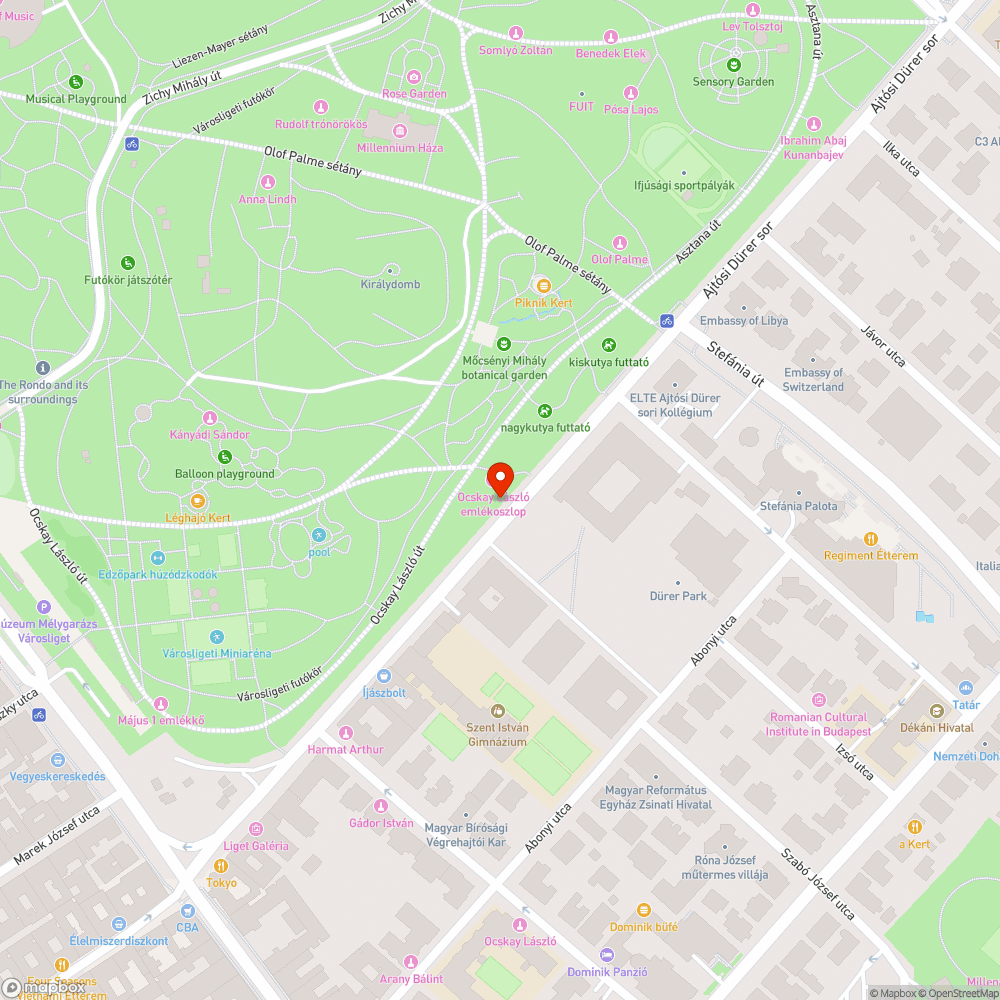 Borzalmas állapotú járda bejelentés helye