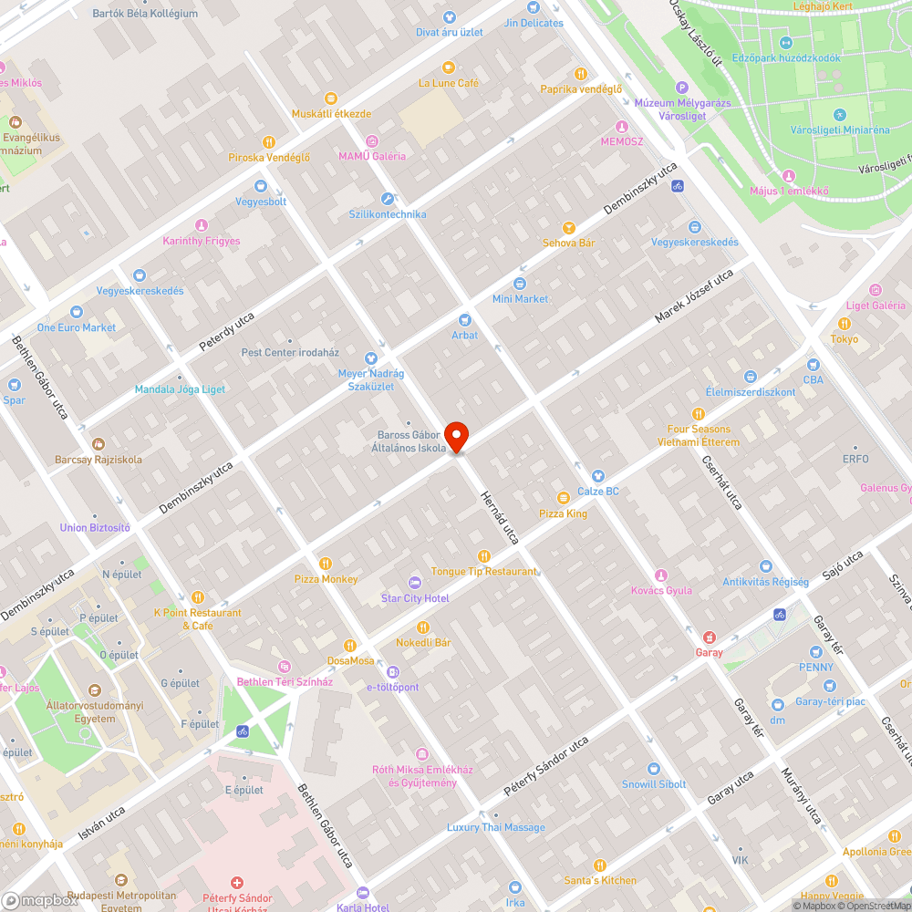 9 hiányzó fa a Marek Jozsef utcaban bejelentés helye