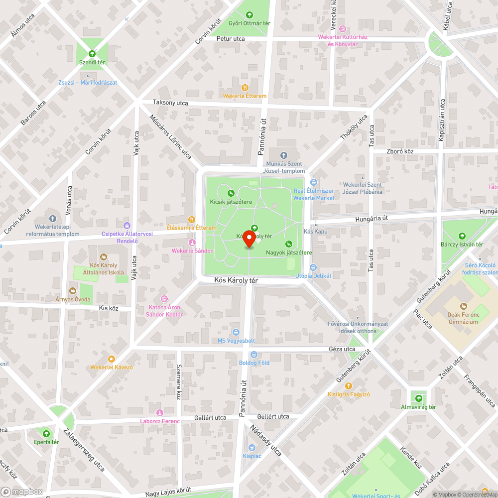 Kiégett utcai lámpák bejelentés helye