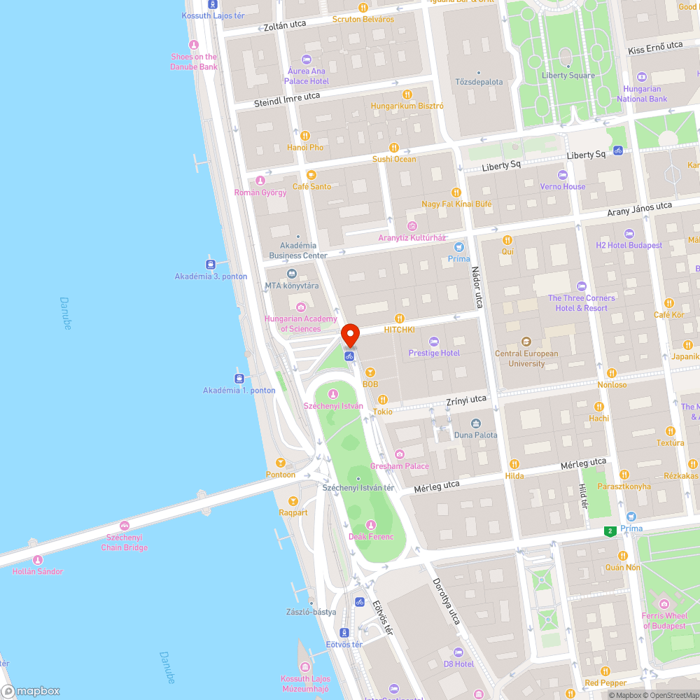 Kátyú a Széchenyi István téren bejelentés helye