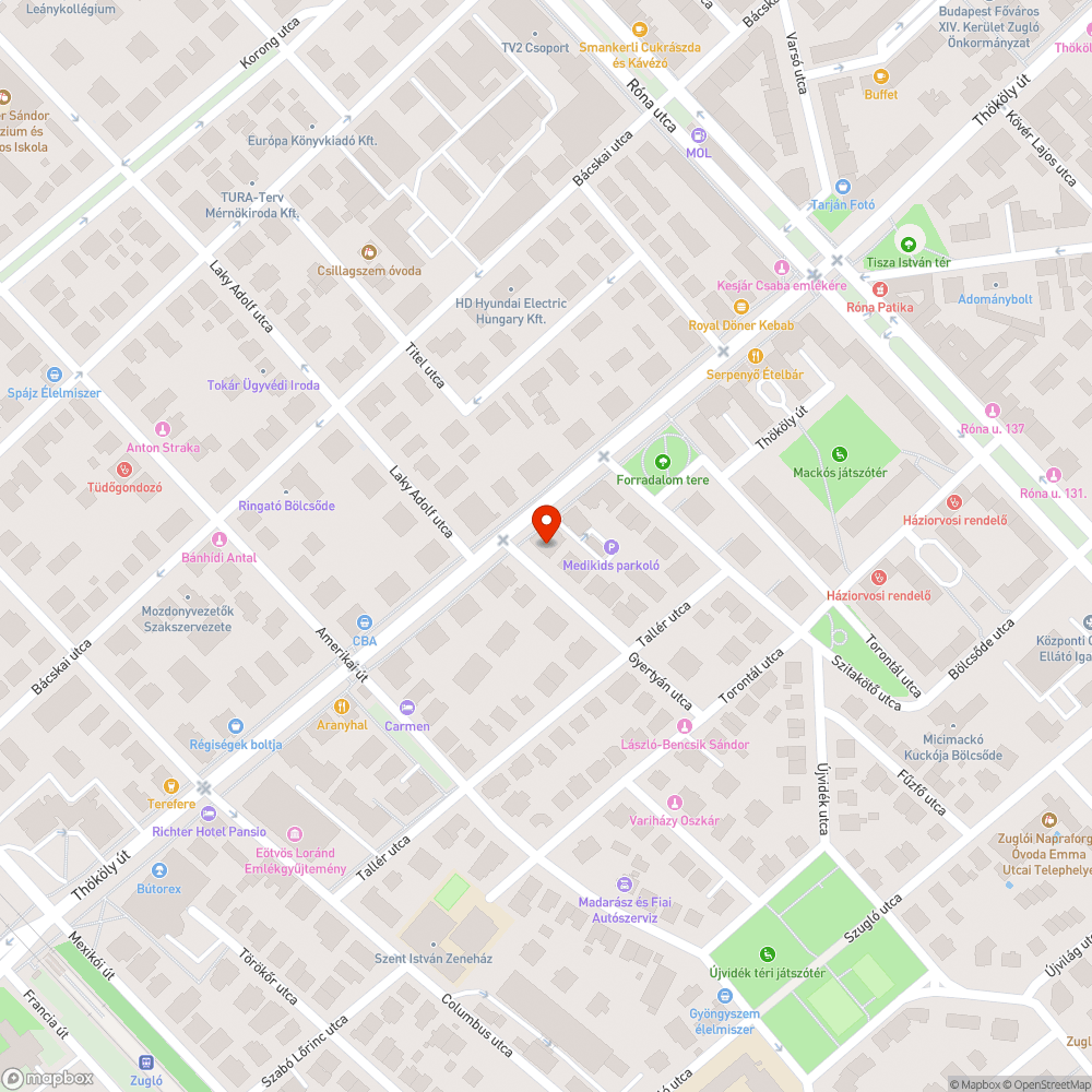 Rendszám nélküli autó bejelentés helye