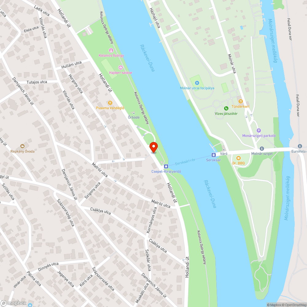 Kátyú. bejelentés helye