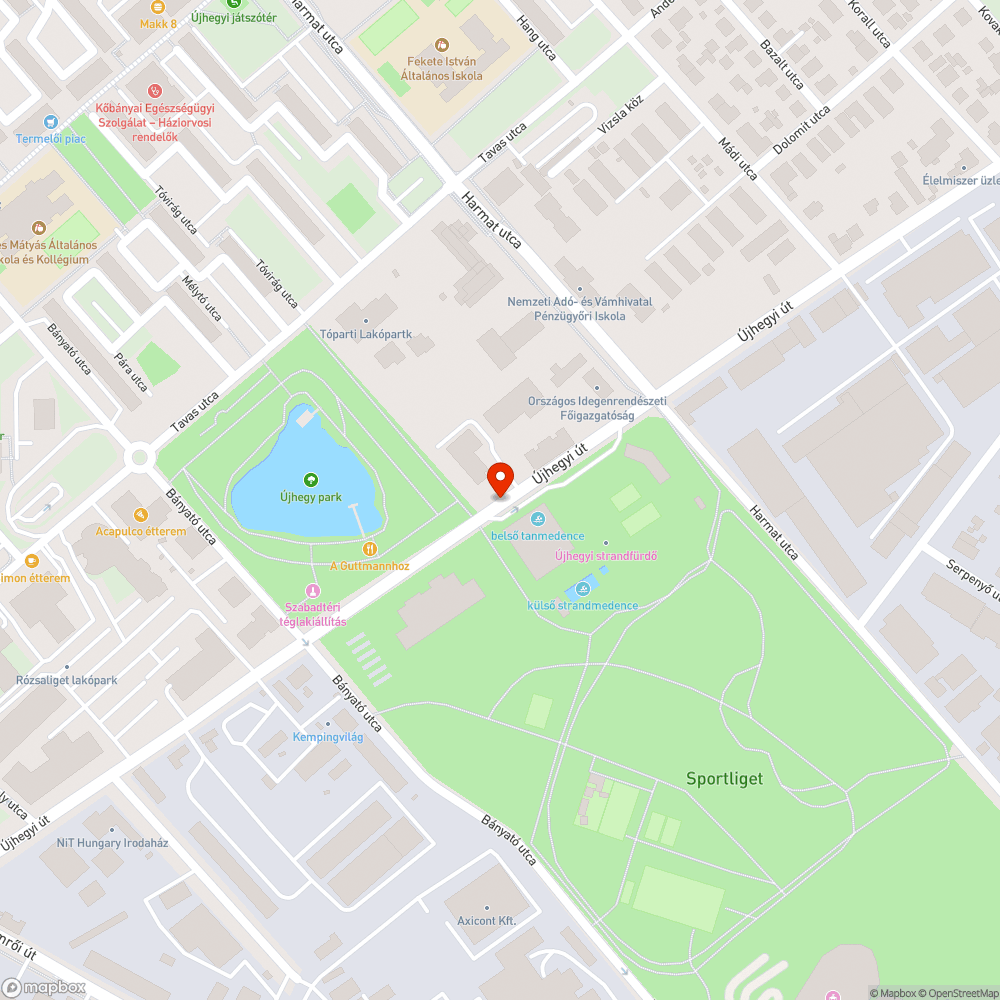 Locsoló túlöntöz bejelentés helye