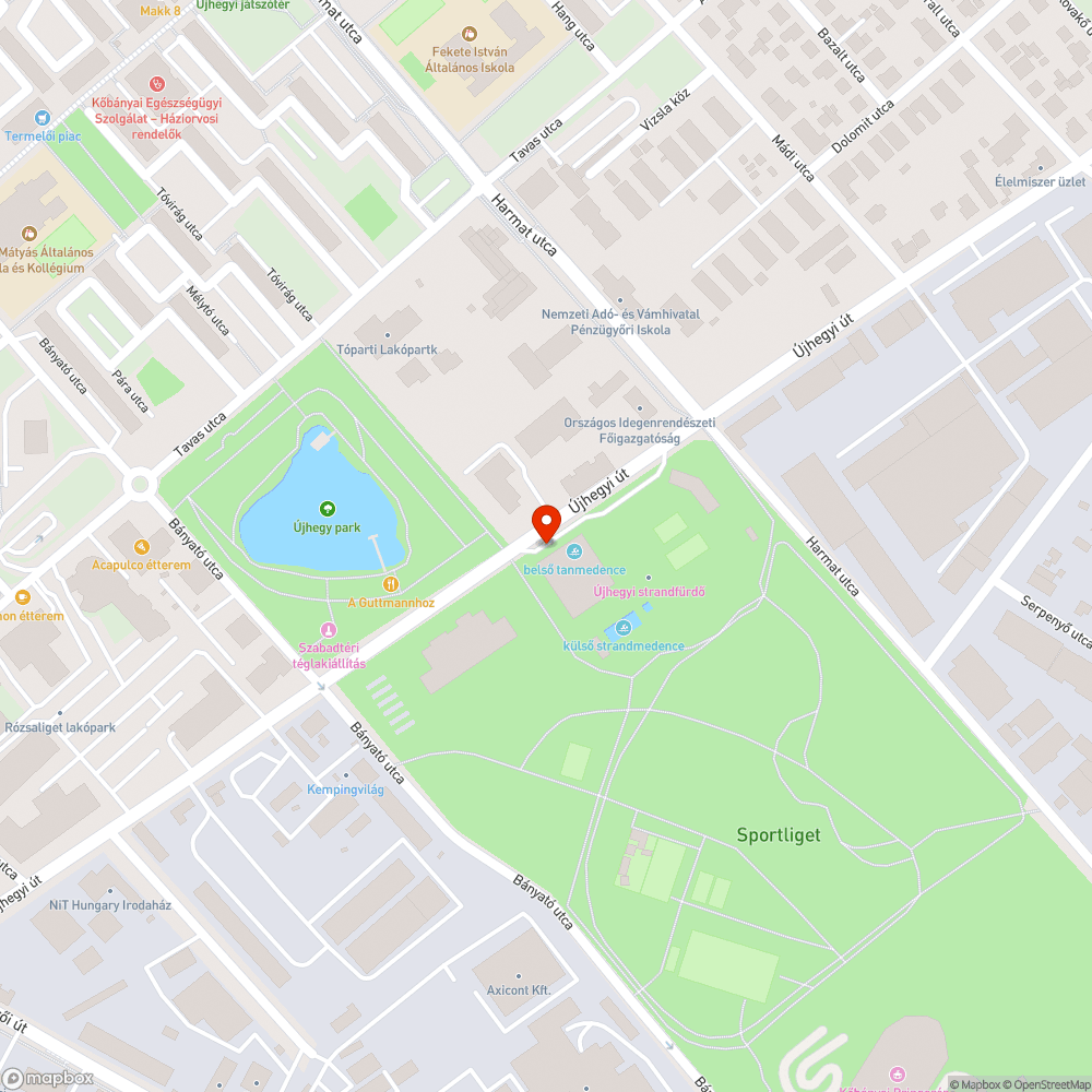 Itt lehetnének virágok? bejelentés helye