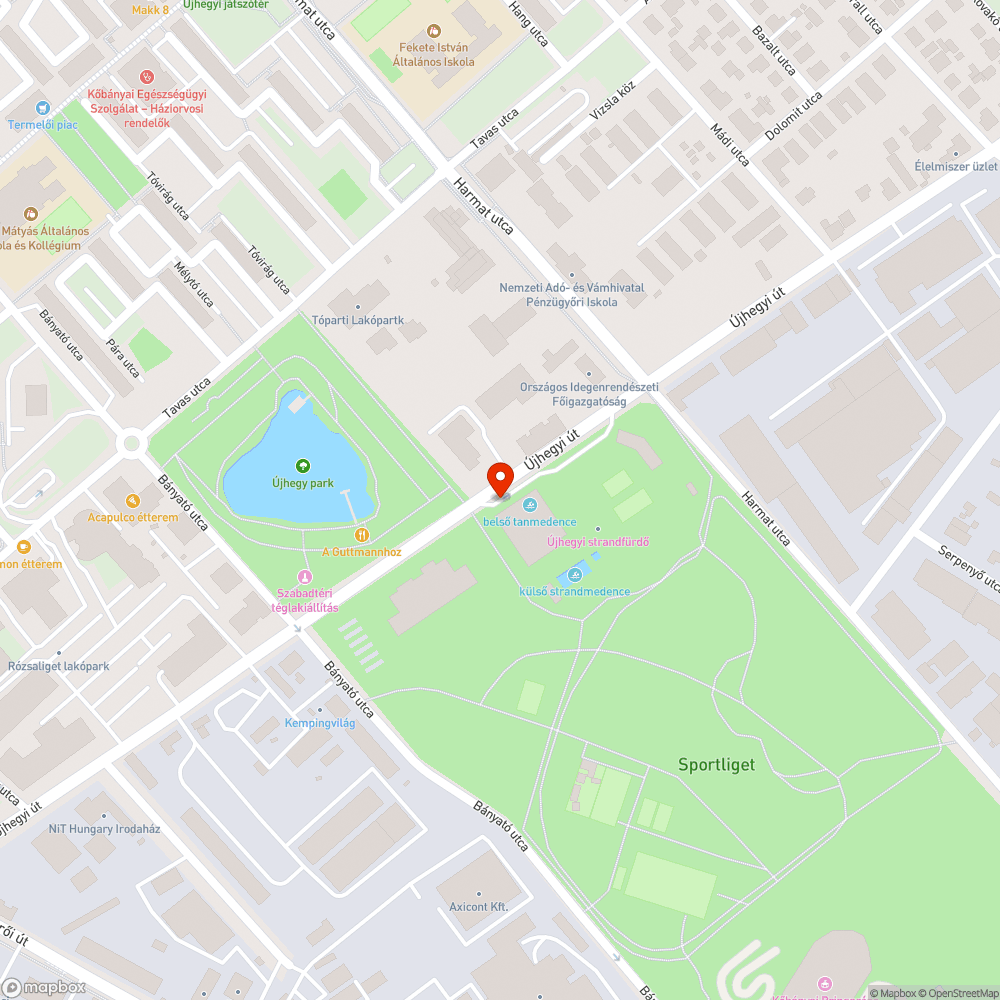 Ronda szemetes bejelentés helye