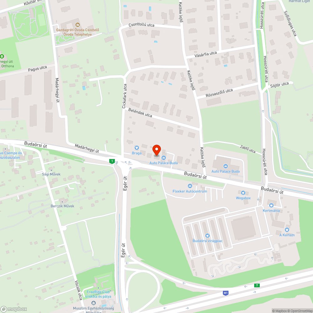 Járda/Kerékpárút sóderes felülete bejelentés helye