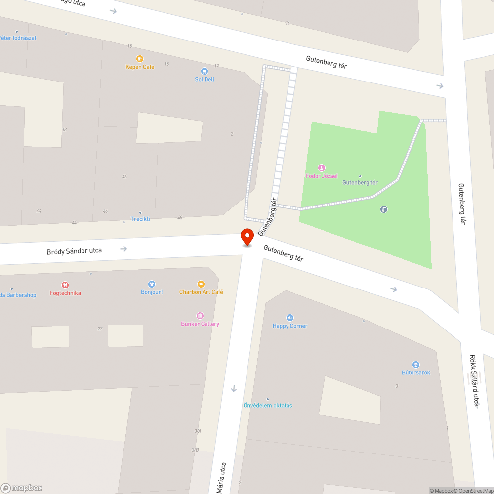 Kitört oszlopok bejelentés helye