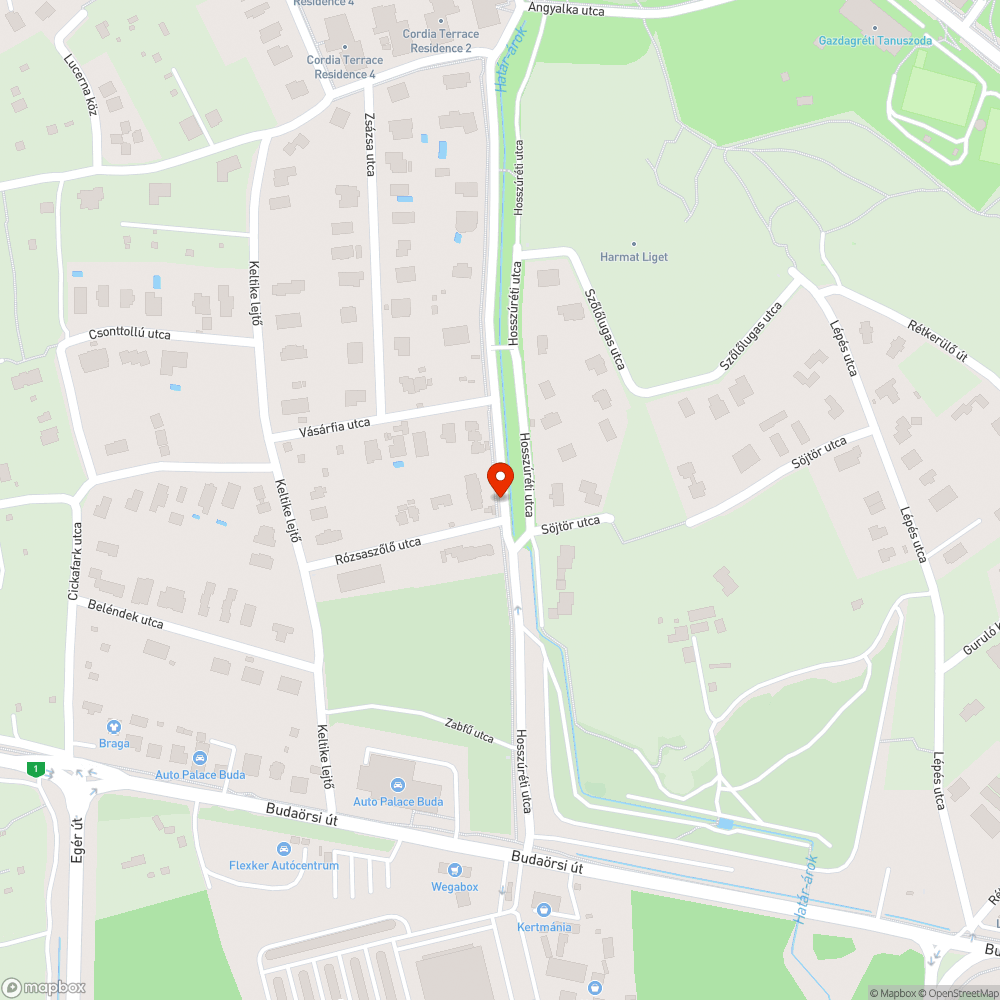 Keltike lejtő és Rózsaszőlő utca állapota bejelentés helye