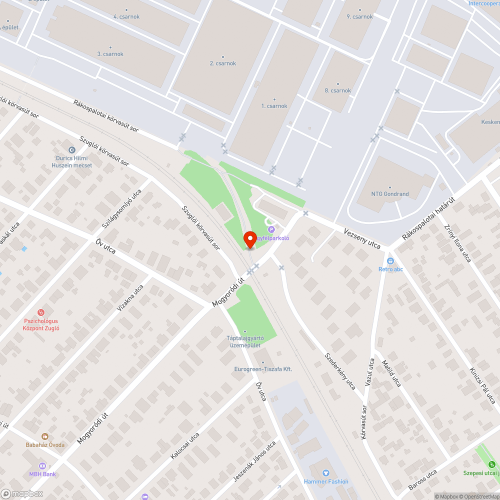 Állati maradványok bejelentés helye