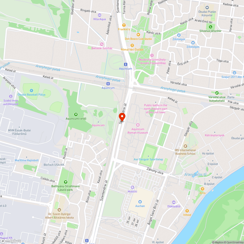 Graffiti az út mellett bejelentés helye