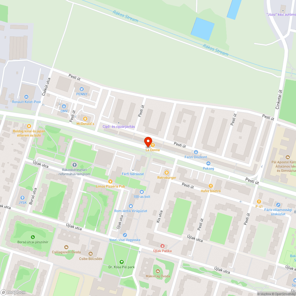 Megint eltűnt bejelentés helye