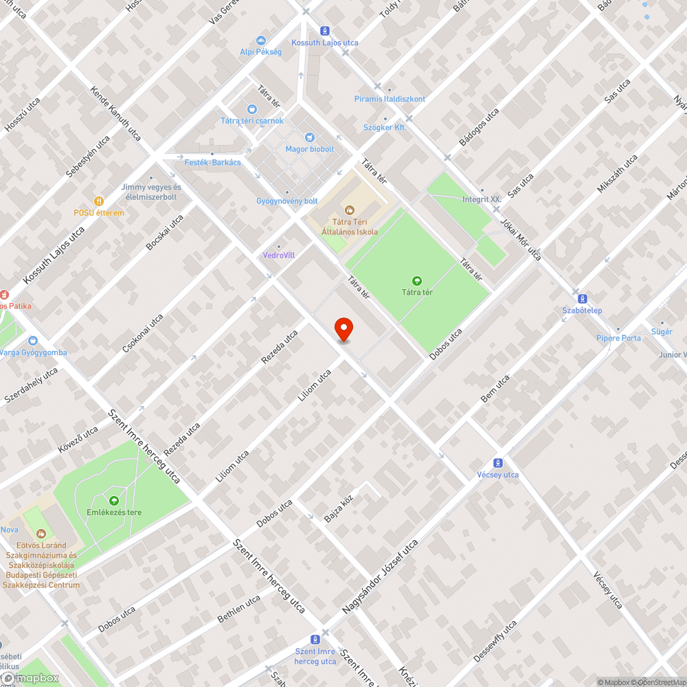 Otthagyott autó bejelentés helye