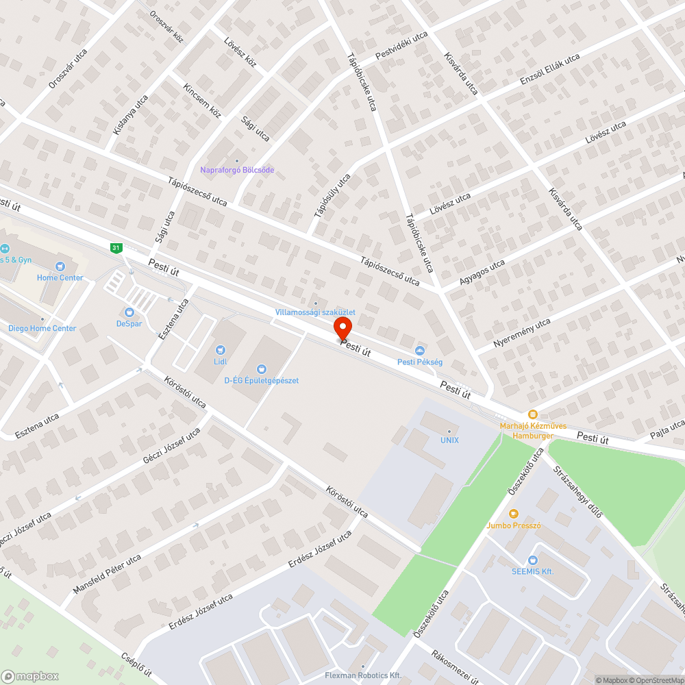 Veszélyes csonk bejelentés helye