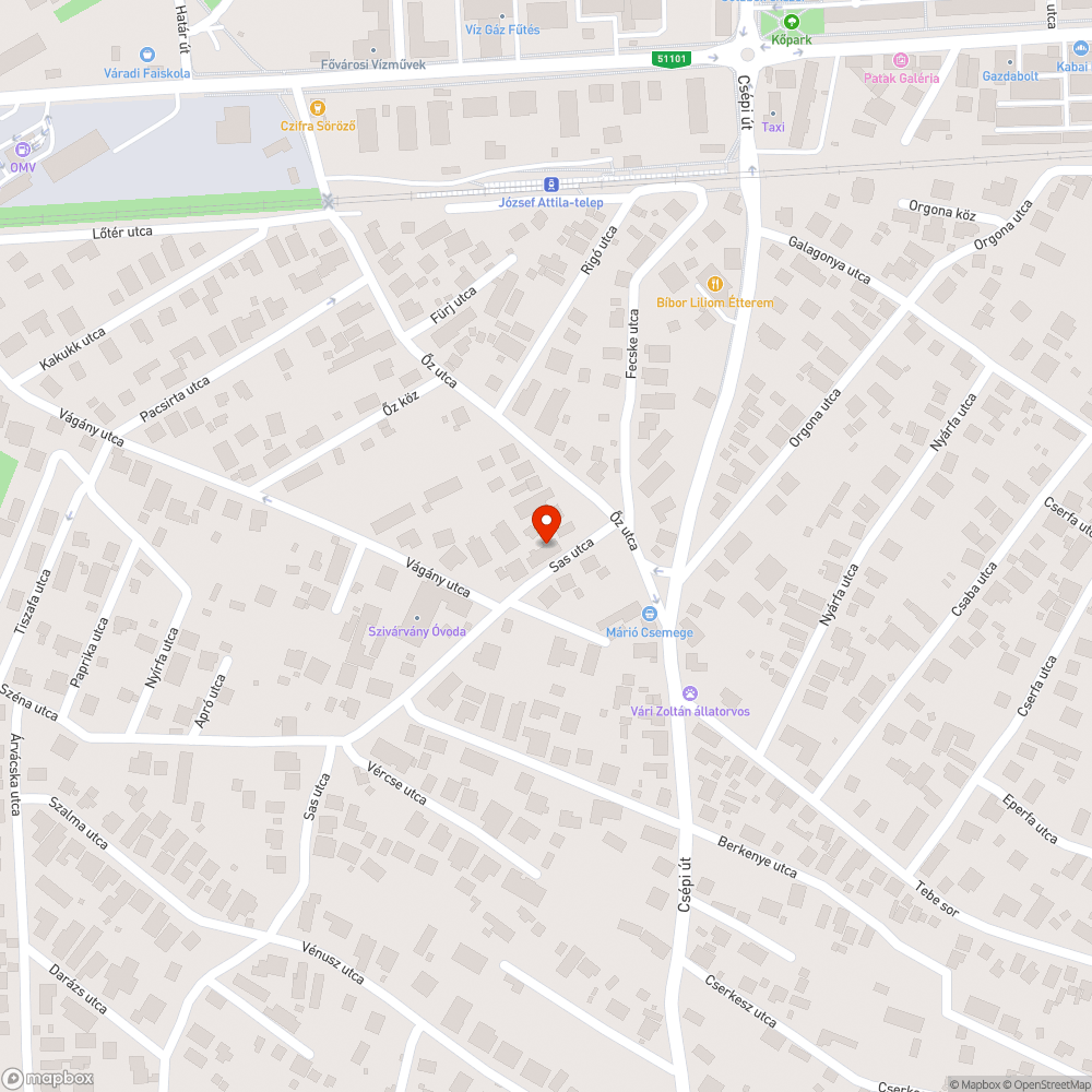 mély kátyúk az út szélén bejelentés helye