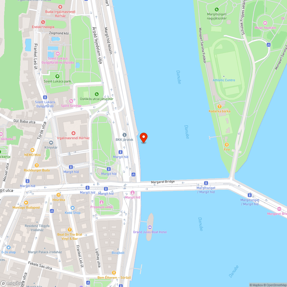 Hordalék bejelentés helye