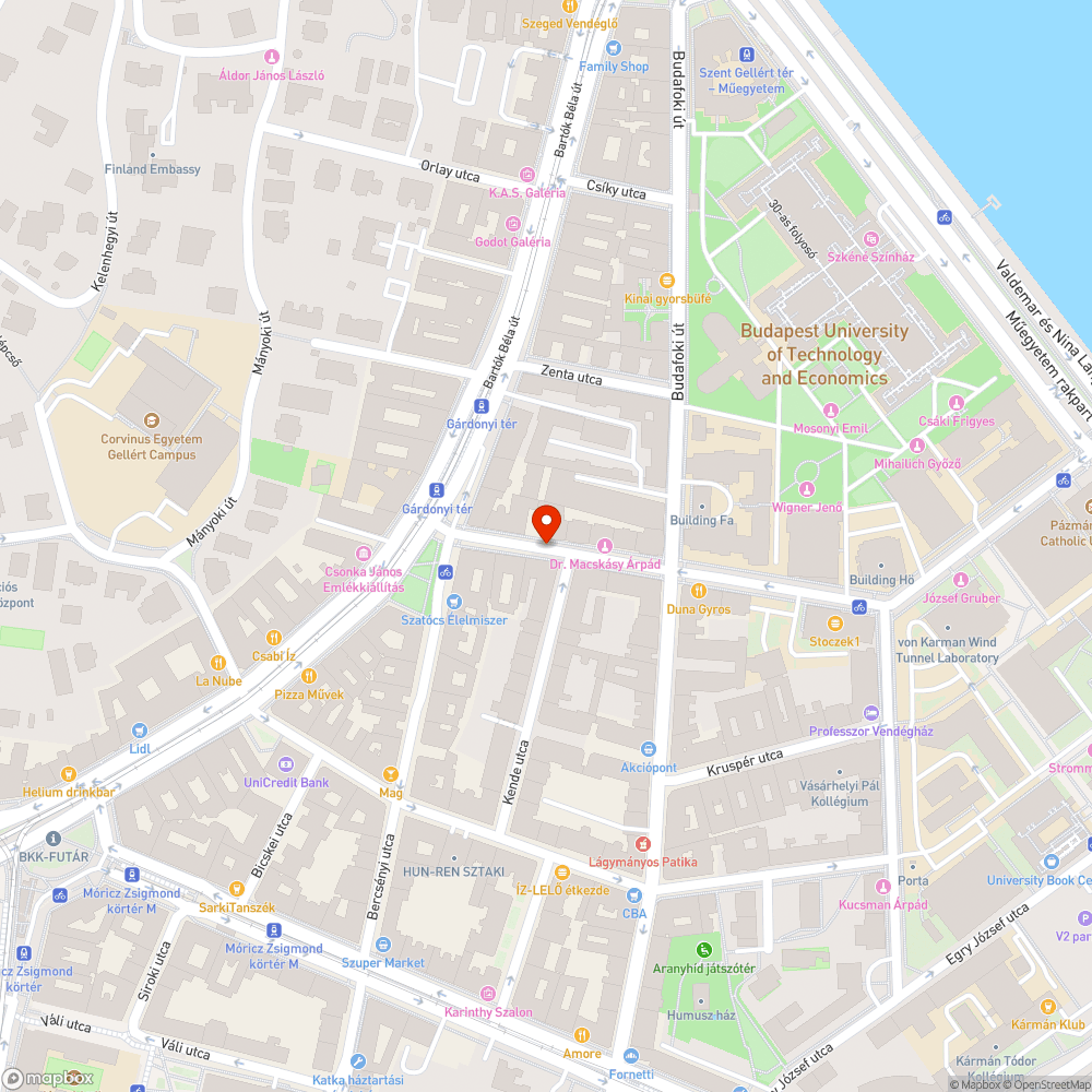 Szemetes Bertalan bejelentés helye