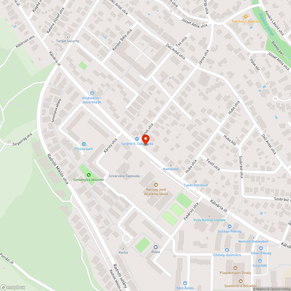 Éles szélű kátyú bejelentés helye