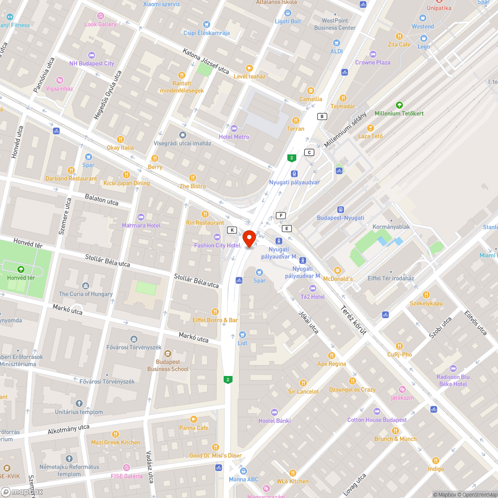 Hiányzó pollerek bejelentés helye