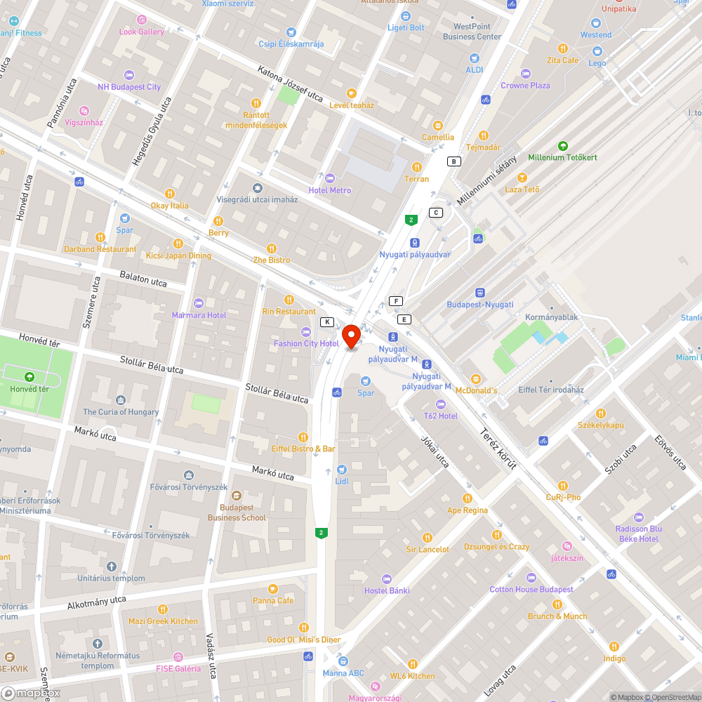 Sérült burkolat bejelentés helye