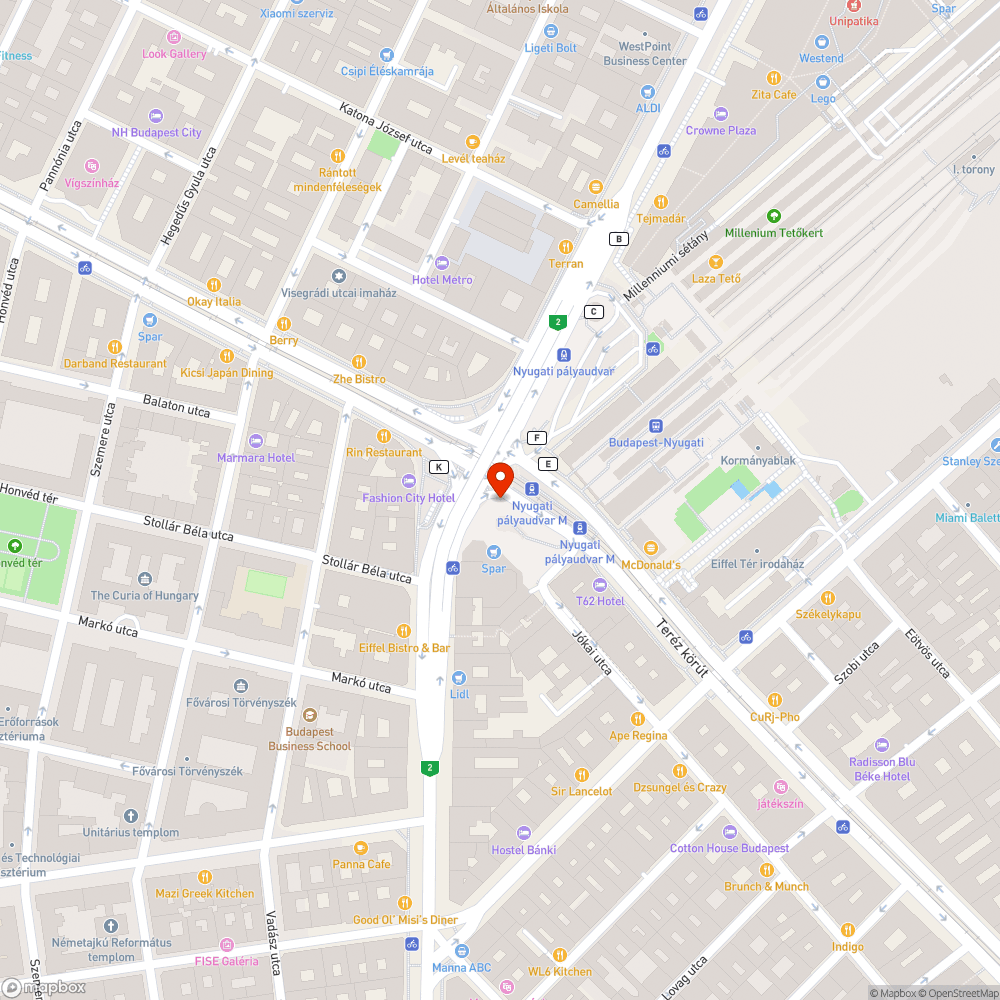 Kiszáradt fák bejelentés helye