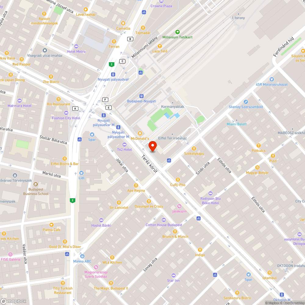 tönkrement/tett kerékpár bejelentés helye