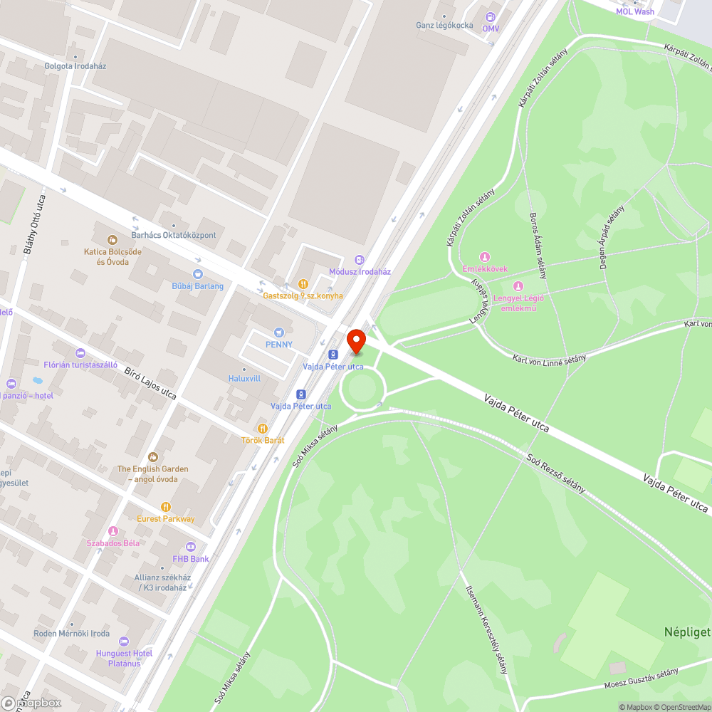 A járdán parkol egy Suzuki bejelentés helye