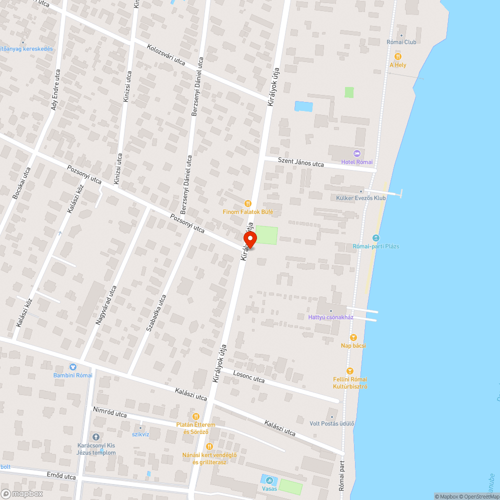 Törött tükör bejelentés helye