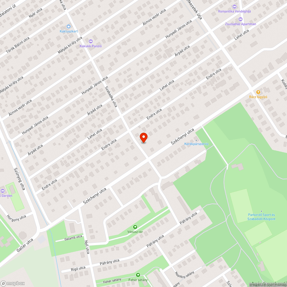 Többszörös kátyús út bejelentés helye