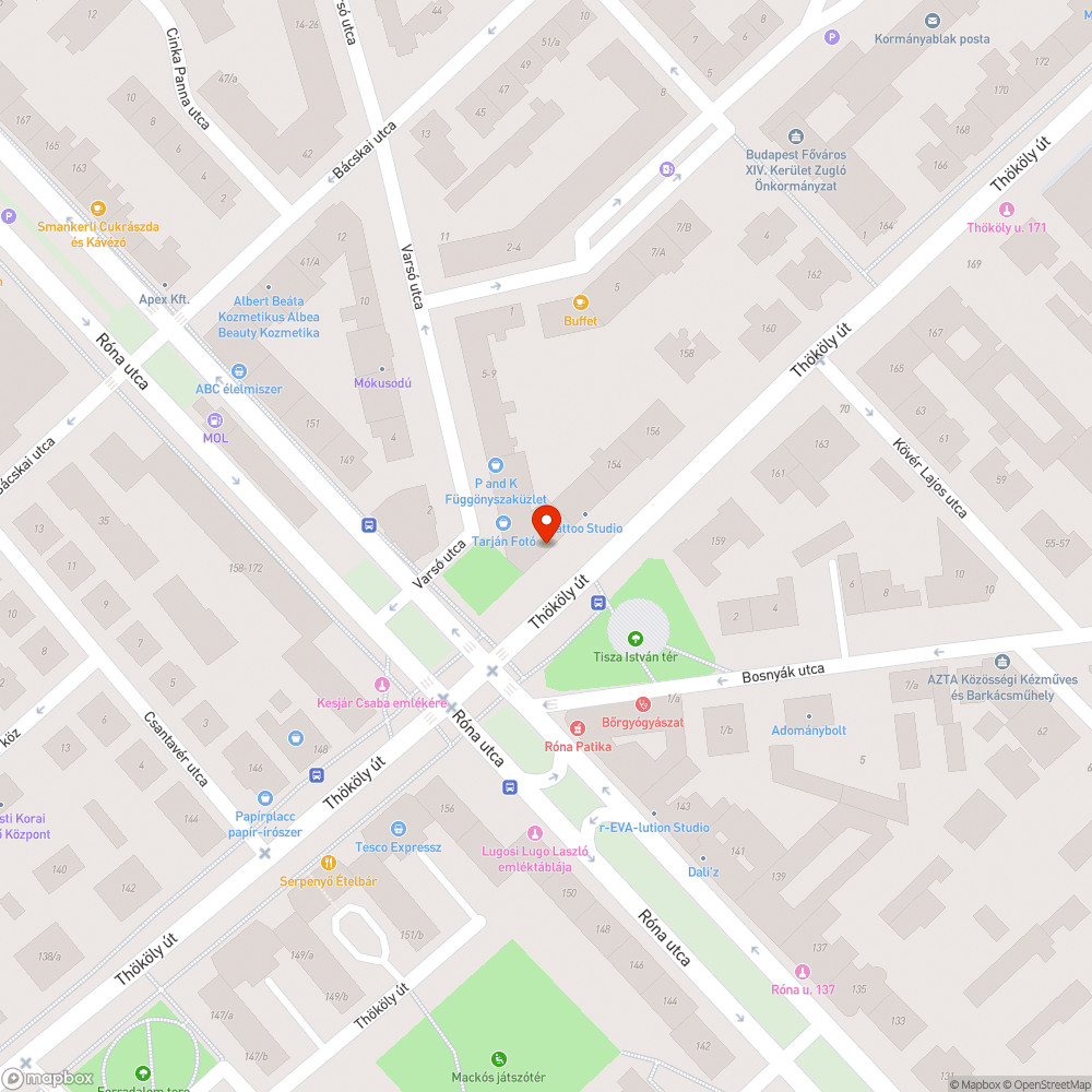 Kint felejtett tábla bejelentés helye