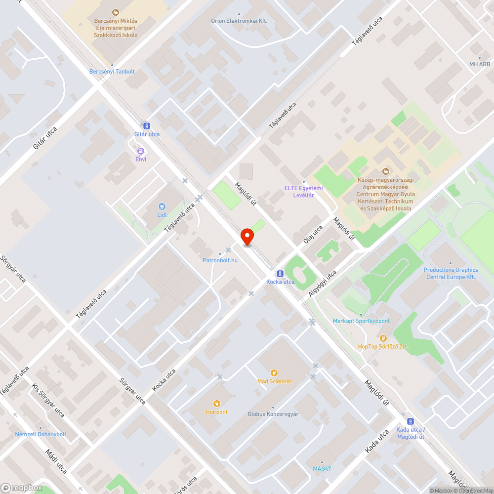 Kiszáradt fa - ~Maglódi út 25. bejelentés helye