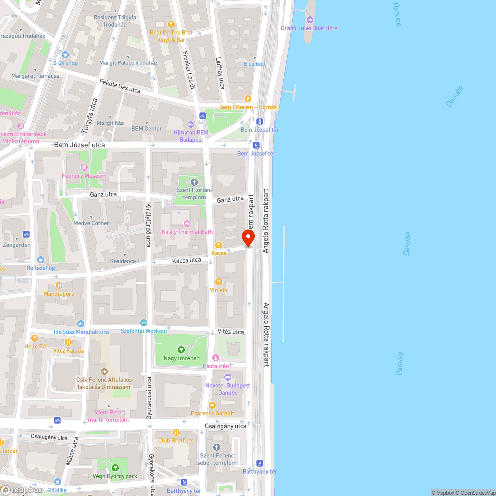 Veszélyes gyalogos - kerékpáros találkozás bejelentés helye