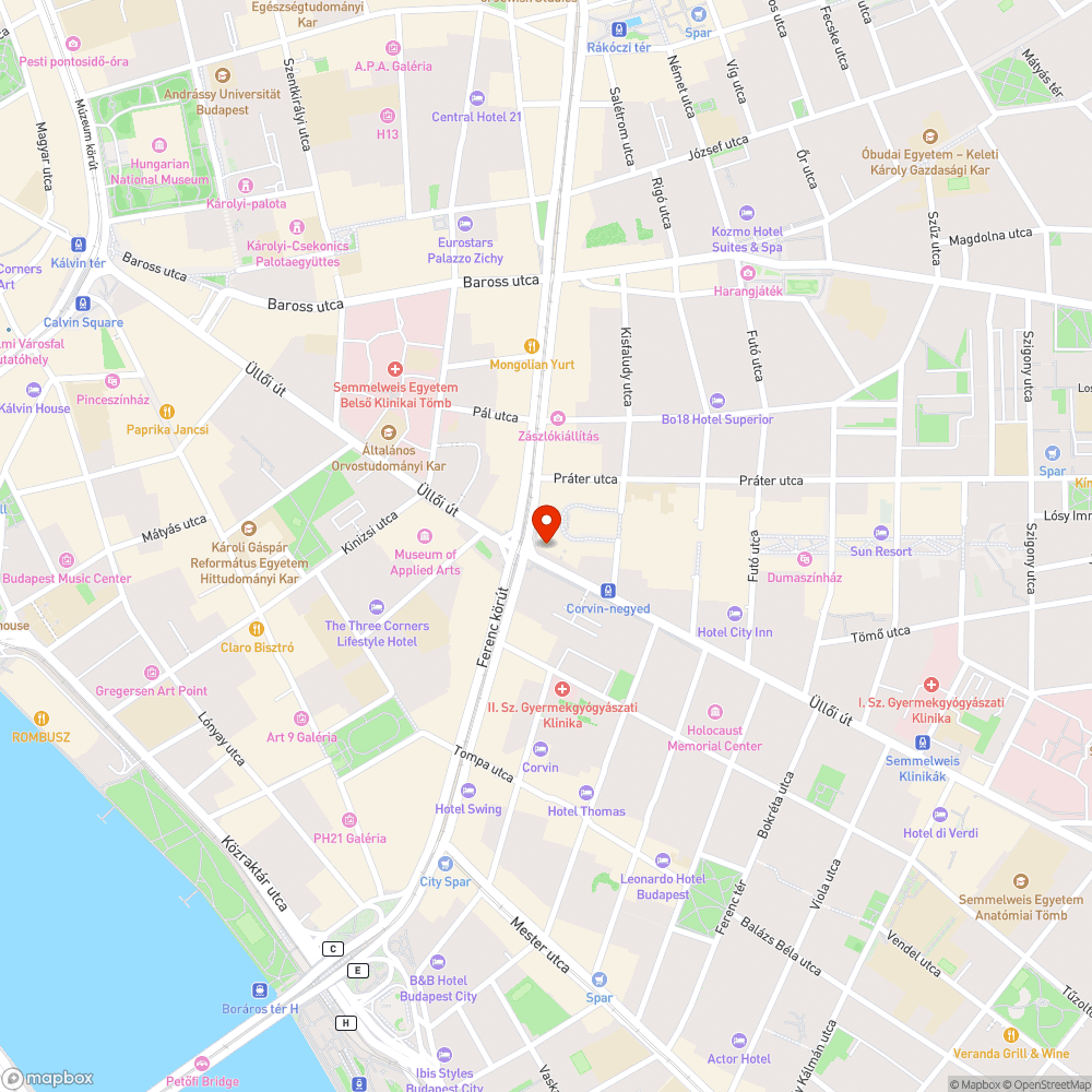 Illegális reklám molinó bejelentés helye