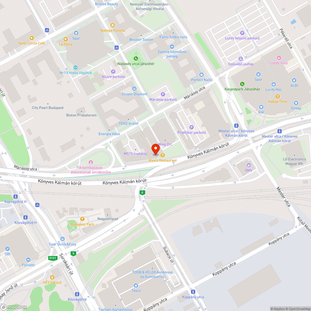 Láp bejelentés helye