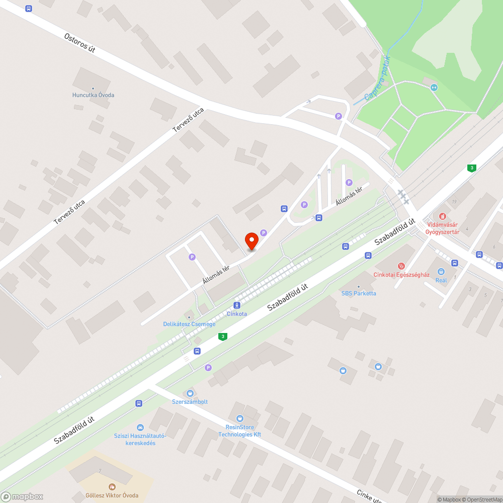 Elszáradt ágak bejelentés helye