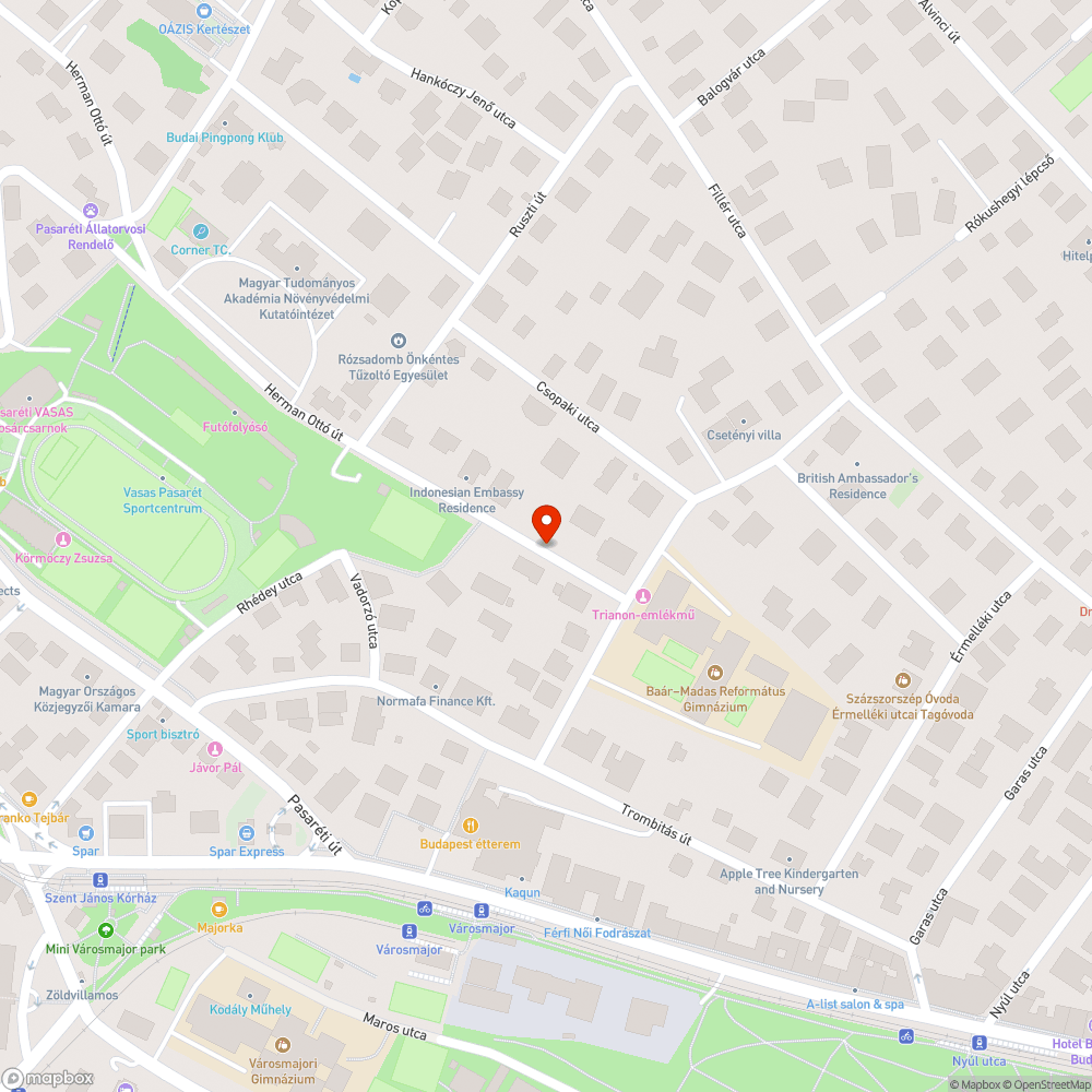 Nem működő lámpa bejelentés helye