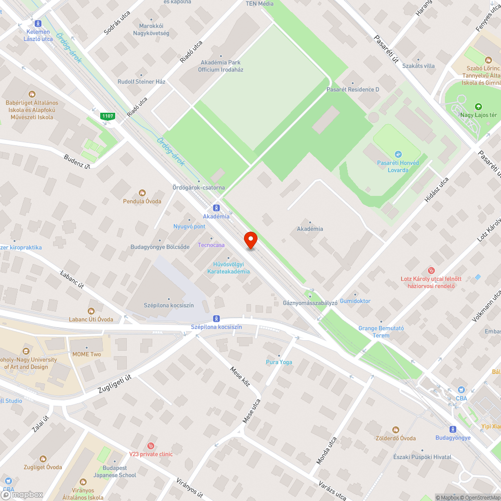 Karácsonyfa bejelentés helye